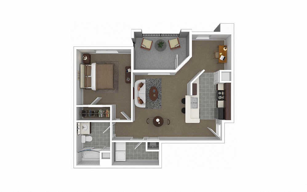 A1 - Belmont floor plan